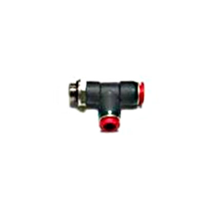 Conexão múltipla com 2 saídas e rosca ¼’’ para Tubo de 8mm